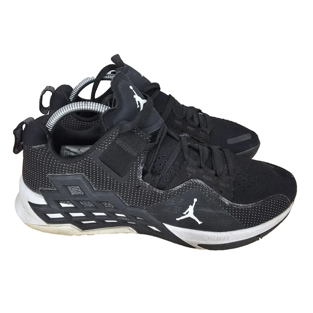 Jordan Alpha 360 TR Running Shoes Mens 8.5 Black Sneakers Trainers AV1937-001